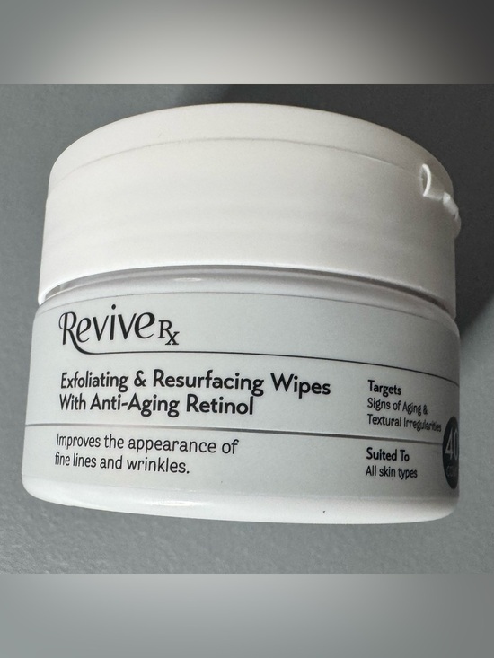 Other - ReviveRx Exfoliating & Resurfacing Wipes with anti aging Retinol 40ct all skin